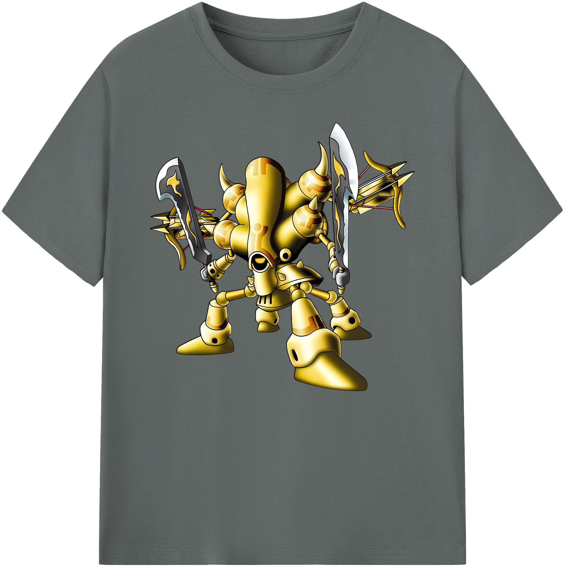（画像用） ドラゴンクエスト Doragon Kuesuto Dragon Quest 綿100％ メンズ半袖Tシャツ｜肌触りやわらか＆通気性
